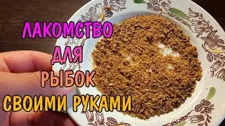 КАК СДЕЛАТЬ ЛАКОМСТВО ДЛЯ РЫБОК СВОИМИ РУКАМИ