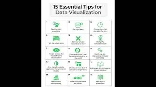 Here are 15 tips to help you master the art of data visualization⭐️ 