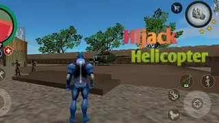 Hijack Helicopter Rope Hero vice town Game play | Master Gaming Store