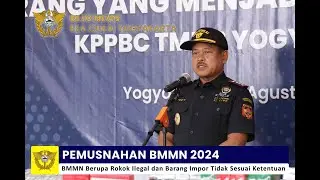 Bea Cukai Yogyakarta Kembali Lakukan Pemusnahan BMMN Berupa Rokok Ilegal dan Barang Lartas