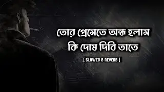 Tor premete | James (Slowed & Reverb) | Satta | Shohan's Reverb || Feel the song 🖤🥀