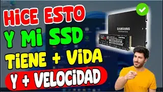 Hice esto y mí SSD aumentó su VELOCIDAD y ALARGÓ su tiempo de vida