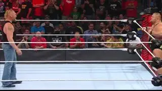 BROCK LESNAR RETURN IN RAW 12 JUL 2022 || 