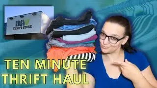 TEN ITEMS IN TEN MINUTES: A Quick Thrift Haul from my 