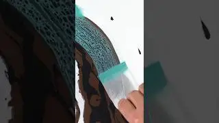 Swiping paint can be quite satisfying some times… #art #shorts #satisfying