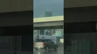 Rainy Day In Dubai UAE 
