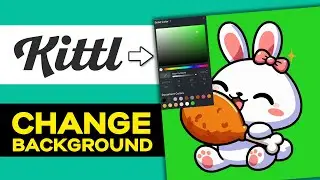 How to Change Background Color in Kittl