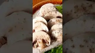 Закуска из сырых шампиньонов