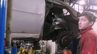Лада Калина , злой кузов  - сварка болгарка. Ч.2 ALsport