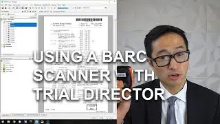 Using a Barcode Scanner With Trial Director