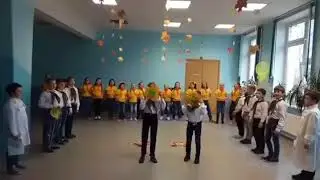 Экологический флешмоб в рамках недели окружающего мира от учеников 3-х классов
