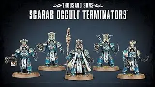 Warhammer 40k Scarab Occult Terminators Unboxing