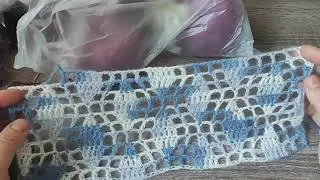 Красивая косынка и еще Палантины в работу
