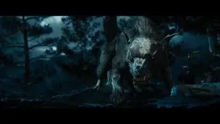 Варги загоняют гномов на деревья. HD