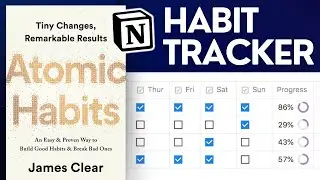 Build an Atomic Habits Tracker in Notion - Easy Tutorial