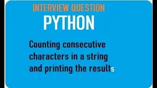 Python: Consecutive Character Counting in strings compression