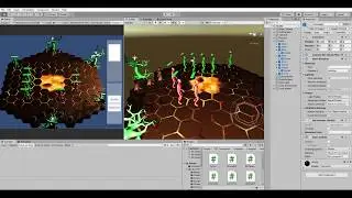 Turn Based Game Test Scene  Unity 2019