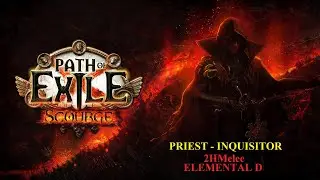 Path of Exile. Серия 7. Акт 4 - 5. Инквизитор клентаминирует скверну внутри Зверя.