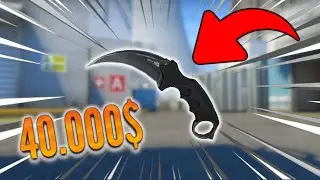 THE STORY OF THE NO STAR KARAMBIT! (GLITCHED SKIN)