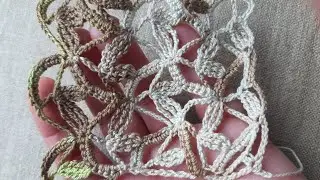 ✅ Шикарный узор крючком  Эффектный и дерзкий 😉