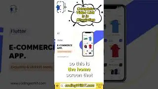 Flutter eCommerce App UI Design | Flutter Grid View | Flutter Nested Scroll View
