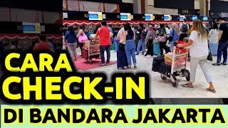 CARA PROSES CHECK IN DI BANDARA UNTUK PENERBANGAN INTERNASIONAL MULAI BOARDING PASS - NAIK PESAWAT