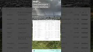 Cómo Descargar e Instalar AcerSense