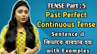 Past Perfect Continuous Tense | Part : 5