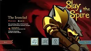 Exhaust Deck | Slay The Spire (My First Ironclad Win End Boss Fight)
