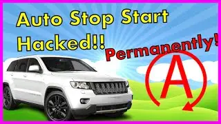 Jeep Grand Cherokee 🔴How to disable stop start (ESS)🔴 Dodge Durango the right way. For Free!! 🔴