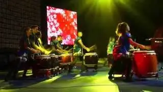 Японские барабанщики TAIKO IN-SPIRATION  с номером 