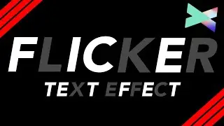 Awesome Text Flicker Effect On Filmora X | Filmora Video Editing Tutorial