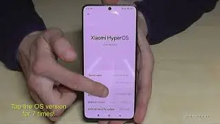 Poco X6 Pro: How to enable the Developer Options? for USB Debugging etc.