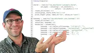 Cleaning and manipulating data with the tidyverse: dplyr, readr, and stringr in action (CC121)