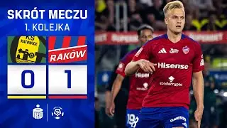 GKS Katowice - Raków  | SKRÓT | Super duet: Ameyaw - Brunes! | Ekstraklasa 2025/26 | 1. kolejka