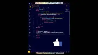 Prevent Accidental Reloads: JavaScript Confirmation Dialog Tutorial #html #javascript #jquery