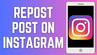 How To Repost Post On Instagram 2024 EASY!  IG Post Repost