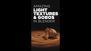 How to create Amazing Light Textures and GOBOS in Blender