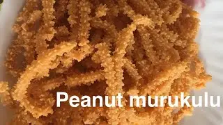Rayalaseema Spl Peanut Murukulu || పల్లీ మురుకులు 👌టేస్టీ గా😋