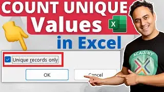 3 Easy Methods to Count Unique Values in Microsoft Excel