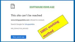 How to fix This site can't be reached problem in Google Chrome or Opera