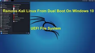 How to Remove Kali linux from Duel Boot on Window10 (UEFI mode)|2021|TechWasFun|