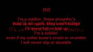 Eminem   Soldier Lyrics