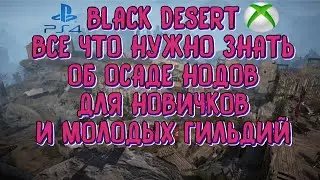 BLACK DESERT ONLINE PS4 XBOX ОСАДА НОДОВ ВСЕ ЧТО НУЖНО ЗНАТЬ