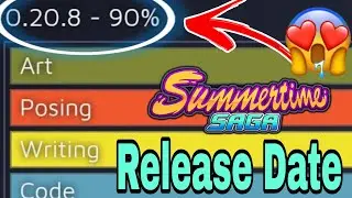 Summertime Saga 0.20.8 Release Date 90% Game Complete || 2021