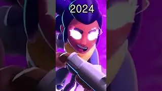 Brawl Stars Shelly Then and Now (2016 - 2024) #brawlstars