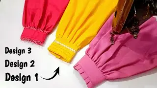 cuff sleeves design cutting and stitching/cuff sleeves design 2023