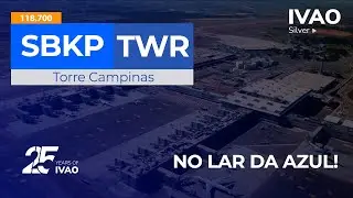 🔵[ LIVE-SBKP]🔵🗼TORRE CAMPINAS | SBKP_TWR | LIVE TORRE CAMPINAS | IVAO