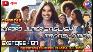 exercise 137 junior english translation | Exercise 137 how to translate hindi to english\ Aatish Sir