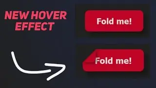 Folding Edge Hover Effect | Html CSS | @Codingpolar  #coding